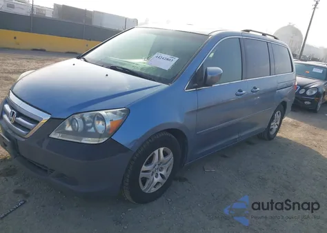 2005 Honda Odyssey Ex-L z USA, uszkodzony, nr VIN 5FNRL38795B040250